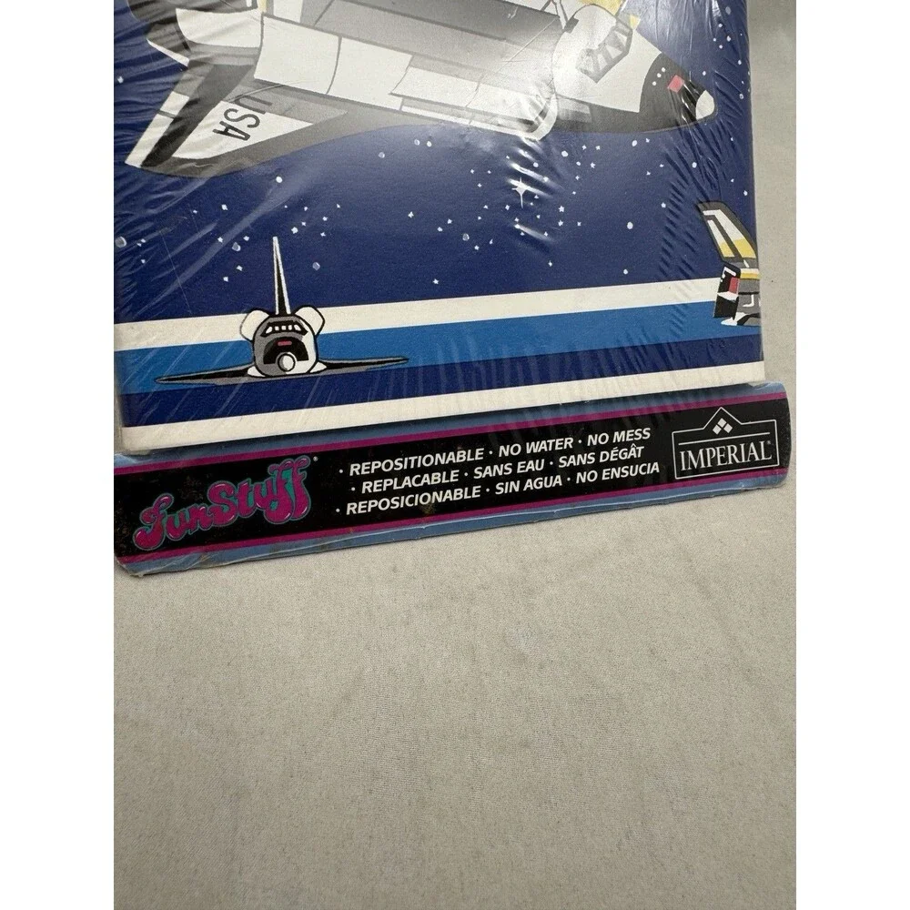 NASA Outer Space Moon Shuttle Border Self Adhesive Sound Barrier Imperial